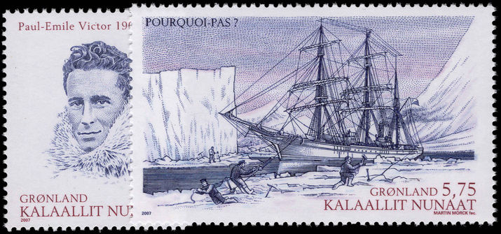 Greenland 2007 Paul-Emile Victor unmounted mint.