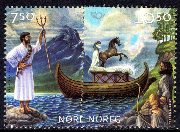 Norway 2004 Nordic Mythology unmounted mint.