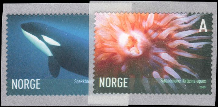 Norway 2005 Marine Life 2nd series unmounted mint.