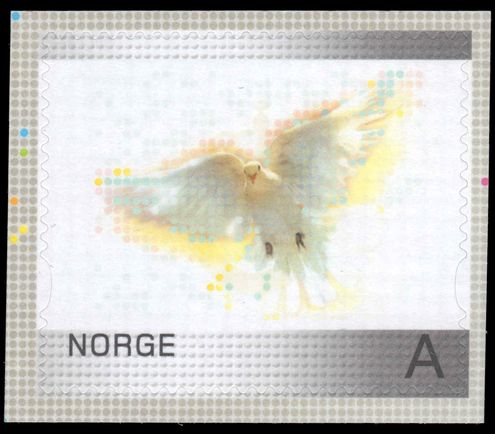 Norway 2006 Dove Personalised stamp booklet pane unmounted mint.