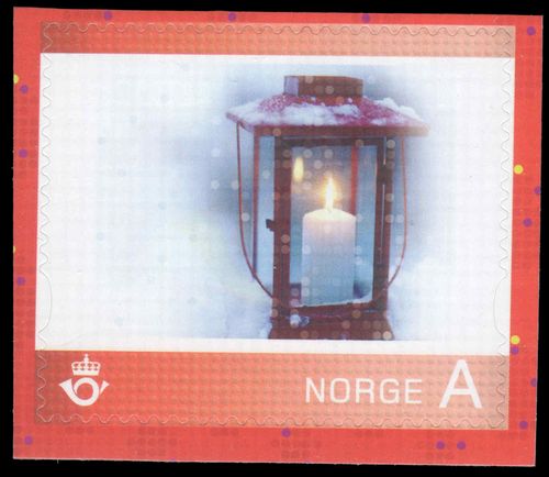 Norway 2006 Lantern Personalised stamp booklet pane unmounted mint.