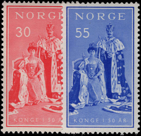 Norway 1955 Golden Jubilee unmounted mint.
