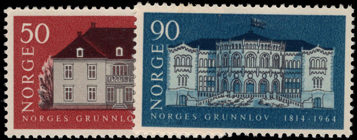 Norway 1964 Norwegian Constitution unmounted mint.
