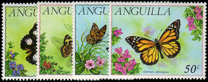 Anguilla 1971 Butterflies unmounted mint.