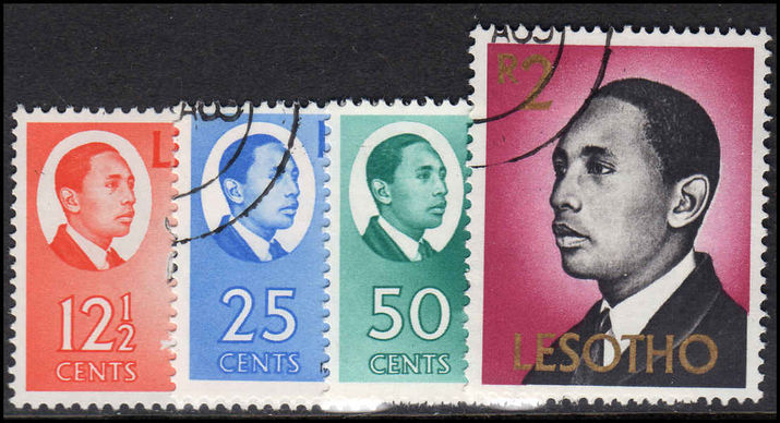 Lesotho 1969-69 values issued 30th Sept 1969 fine used.
