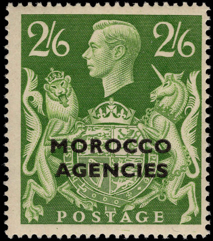 Morocco Agencies 1949 2s6d lightly mounted mint.