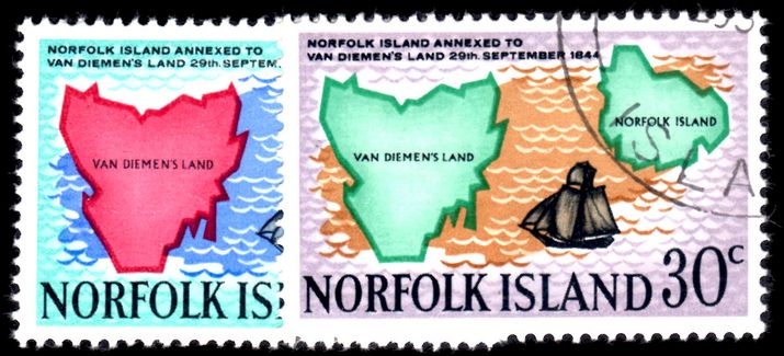 Norfolk Island 1969 Annexation fine used.