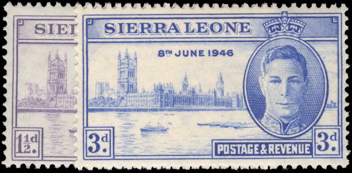 Sierra Leone 1946 Victory unmounted mint.