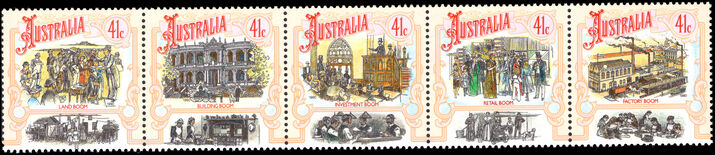 Australia 1990 Colonial Development (3rd issue). Boomtime unmounted mint.