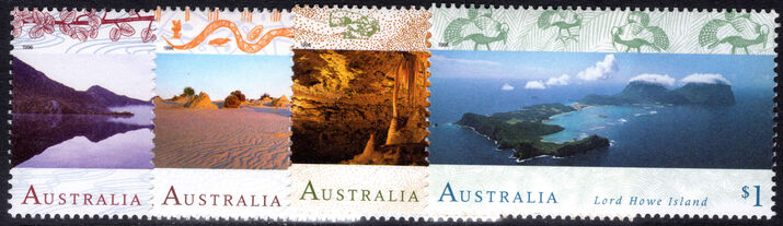Australia 1996 World Heritage Sites (2nd series) unmounted mint.