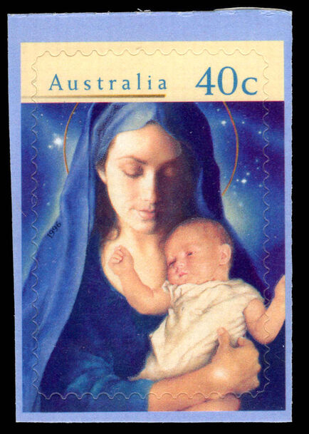 Australia 1996 Christmas self-adhesive unmounted mint.