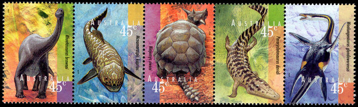Australia 1997 Prehistoric Animals unmounted mint.