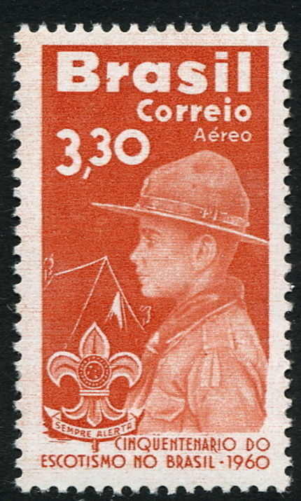 Brazil 1960 Scouting unmounted mint.