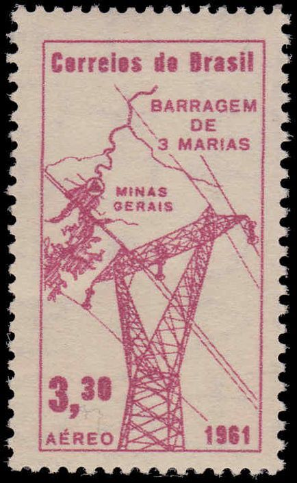 Brazil 1961 Hydro-Electric Station unmounted mint.