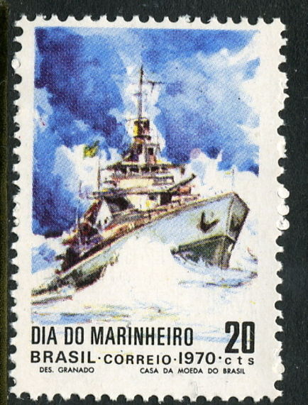 Brazil 1970 Navy Day unmounted mint.