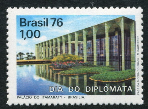 Brazil 1976 Diplomats Day unmounted mint.