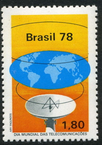 Brazil 1978 Telecom Day unmounted mint.