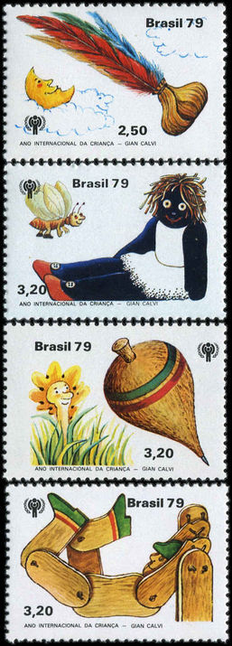 Brazil 1979 Year of the Child set unmounted mint.