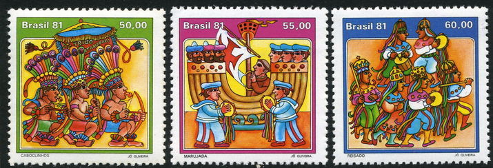 Brazil 1981 Festivities unmounted mint.