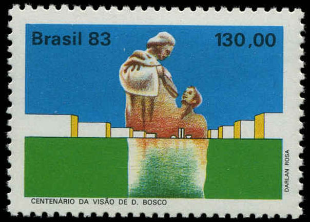 Brazil 1983 Don Bosco unmounted mint.