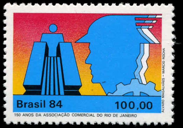 Brazil 1984 Rio Commercial Association unmounted mint.