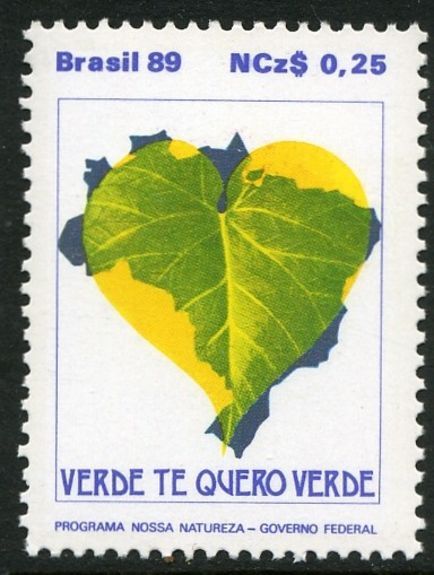 Brazil 1989 Nature unmounted mint.