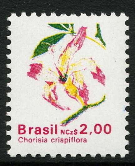 Brazil 1990 Clitoria Fairchildiana Flower unmounted mint.