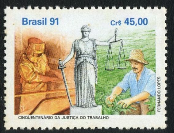 Brazil 1991 Human Rights unmounted mint.