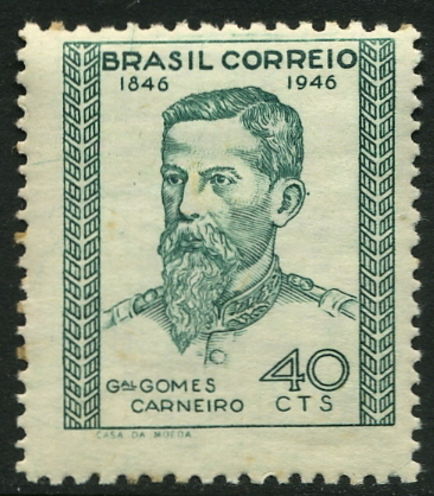 Brazil 1946 General Carniero unmounted mint.