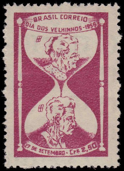 Brazil 1958 Old Peoples Day unmounted mint.