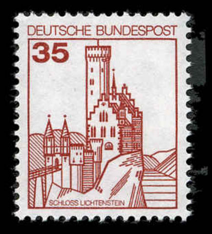 West Germany  1977-90 35pf Lichtenstein Castle unmounted mint.