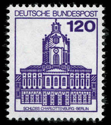 West Germany  1977-90 120pf Charlottenburg Castle unmounted mint.