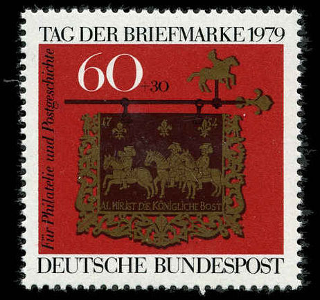 West Germany  1979 Stamp Day unmounted mint.
