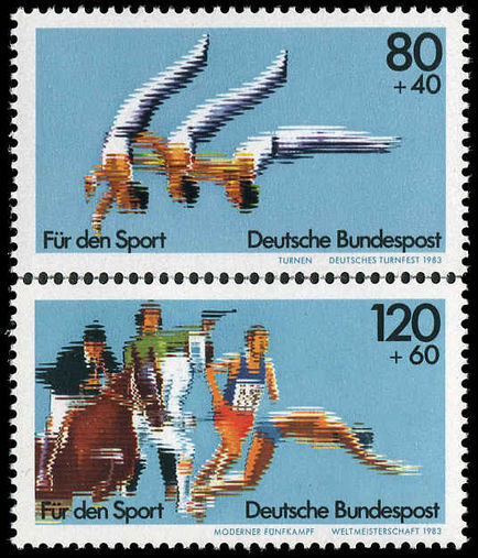 West Germany 1983 Sports Promotion unmounted mint.