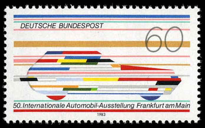 West Germany 1983 Frankfurt Motor Show unmounted mint.