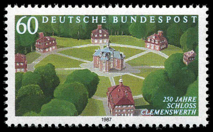 West Germany 1987 Clemenswerth Castle unmounted mint.