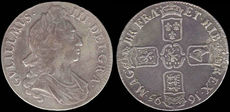 William III 1695 Silver Crown OCTAVO