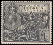 1929 PUC £1 unmounted mint.
