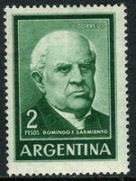 Argentina 1964 Pres Sarmiento Photogravure unmounted mint.