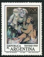 Argentina 1969 Christmas unmounted mint.