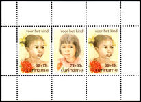 Suriname 1981 Children souvenir sheet unmounted mint.
