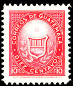 Guatemala 1963 10c Arms unmounted mint.