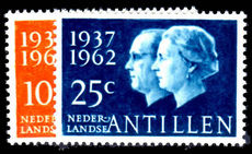 Netherlands Antilles 1962 Silver Wedding unmounted mint.