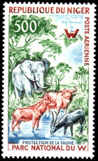 Niger 1960 500fr Animals unmounted mint.