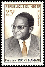 Niger 1960 Pres. Diori Hamani unmounted mint.