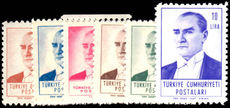 Turkey 1961-62 Ataturk Set unmounted mint.