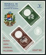 Venezuela 1962 Malaria souvenir sheet unmounted mint.