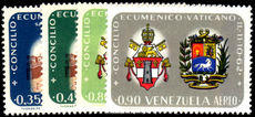 Venezuela 1963 Ecumenical Council Vatican unmounted mint.