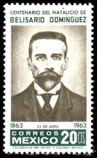 Mexico 1963 Dominguez unmounted mint.
