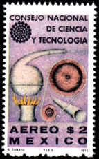 Mexico 1972 Air. 1st Anniv of National Council of Science and Technology unmounted mint.